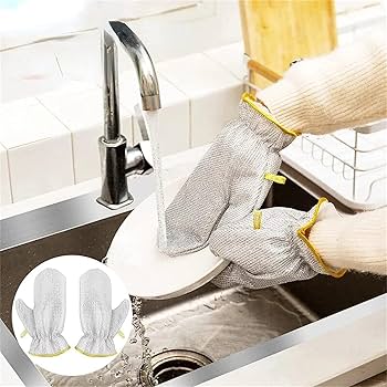 Multifunctional Wire Dishwashing Gloves 2 pack