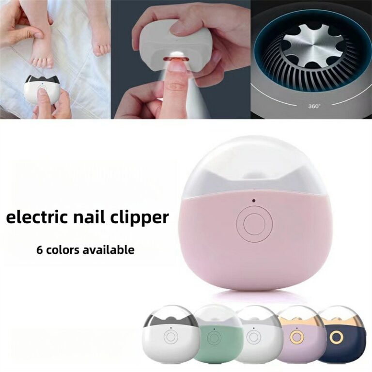 Mini Smart Nail Clipper, Professional Electric Nail Trimmer